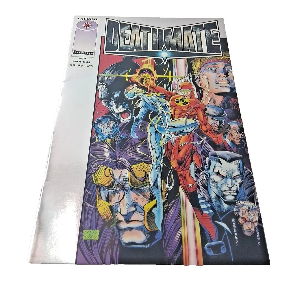 Valiant Image Comics Deathmate Prologue 1993 Silver Cover Gradable Condition